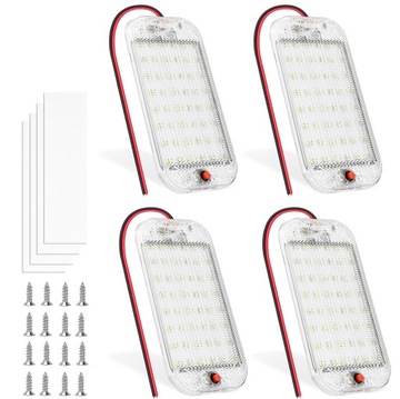 ОСВЕЩЕНИЕ САЛОНА ЛАМПА ДЛЯ ЧТЕНИЯ 48LED 3W ДЛЯ ДВИЖУЩЕГОСЯ АВТОМОБИЛЯ