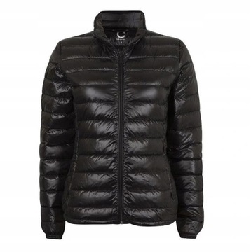 CUBUS lekka kurtka puchowa czarna Packable 90% puch jak Nowa roz XL