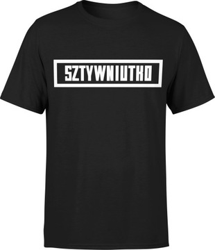 MĘSKI T-SHIRT SZTYWNIUTKO PIORUN PRAWILNA R., XXL