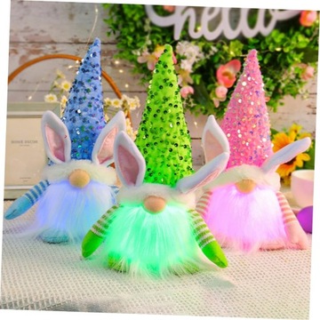 Пасхальный кролик кукла чучело гнома весенние пасхальные гномы