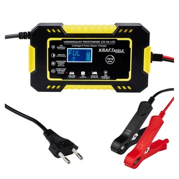 АККУМУЛЯТОРНЫЙ ВЫПРЯМИТЕЛЬ АВТОМАТИЧЕСКИЙ ИНТЕЛЛЕКТУАЛЬНЫЙ РЕМОНТ 12В 6А