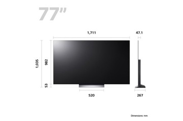 Телевизор LG OLED77C31LA 4K 120 Гц Airplay2 Dolby Atmos + пульт Magic Remote