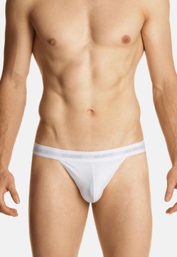 ATLANTIC slipy męskie MP1571 zmysłowe jockstrap bia XL