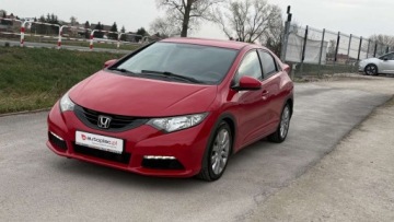 Honda Civic IX 2013 Honda Civic Rtay 1.6 d 120 KM Kamera Tyl Klimatronic Navigacja Zarej w PL, zdjęcie 4