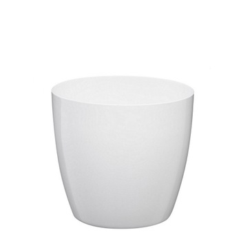 Doniczka AGA 16 cm biała