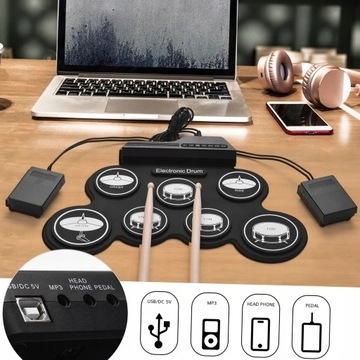 G3002J Портативный электронный барабан