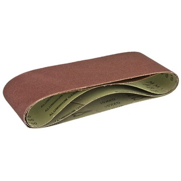 Pasy bezkońcowe 75 x 457 mm, K120, 3 szt., VERTO