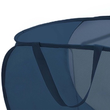 Складная корзина для белья Mesh Dirty 2 Grids, синяя