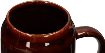 KUFEL KUBEK KAMIONKOWY CERAMICZNY 1 L NA PIWO WINO