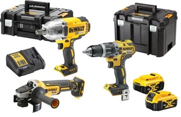 DEWALT ZESTAW COMBO DCD796P2 DCG405 DCF899 2xAKU