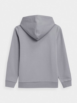 СПОРТИВНАЯ ТОЛСТОВКА С КАПЮШОНОМ ДЛЯ МАЛЬЧИКОВ 4F НА МОЛНИИ