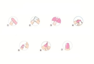 NAKLEJKI ŻELOWE NA PAZNOKCIE JAK HYBRYDA DO ZDOBIEŃ czerwone