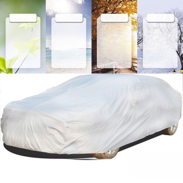 АВТОЧЕХЛЫ СЕРЕБРЯНЫЙ АВТОЧЕХОЛ XXL АВТОЧЕХОЛ КАПОТ АВТОМОБИЛЯ