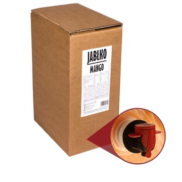 100% сок яблочно-манго без сахара NFC ПРЕССОВАННЫЙ 5л
