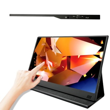 PRZENOŚNY LED MONITOR TOUCH DO TELEFONU LAPTOPA 15,6 CALI DOTYKOWY PORTABLE