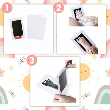 НЕУМНЫЙ ОТПЕЧАТОК ДЕТСКОЙ НОГИ СУВЕНИР ПОДАРОК ​​ДЛЯ ДЕТСКОГО ДУША