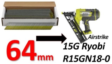 Гвозди 38 мм для Airstrike 15G Ryobi R15GN18-0
