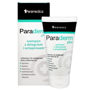 PARADERM PLUS dziegciowy szampon przeciwłupieżowy 150 g
