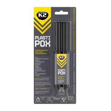 K2 PLASTIPOX KLEJ DO PLASTIKU spawanie plastików