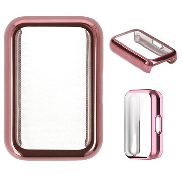 Etui ochronne z osłoną ekranu do zegarka Galaxy Fit 3, Bizon, case, cover