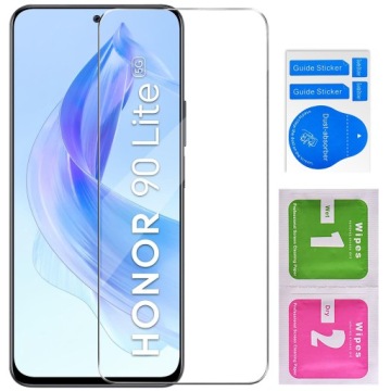 КОЖАНЫЙ ЧЕХОЛ ДЛЯ HONOR 90 LITE 5G МАГНИТНЫЙ ЧЕХОЛ ДЛЯ КНИГИ TOKRA GLASS 9H