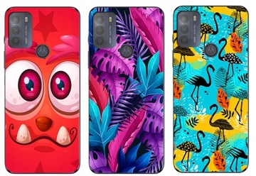 3 X Etui Silikon Nadruk Do Motorola Moto G50 5G
