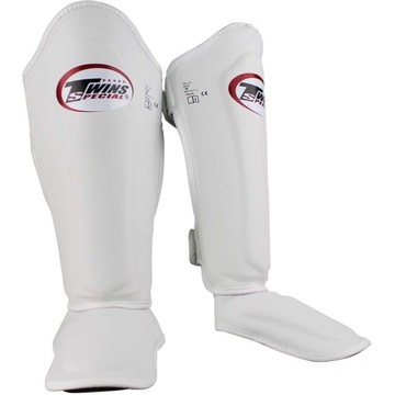 Ochranicze piszczela i stopy TWINS SPECIAL SGS-10 (white) [Rozmiar M]