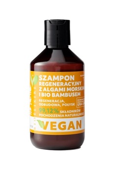 Bioelixire Wegański szampon z algami i bambusem
