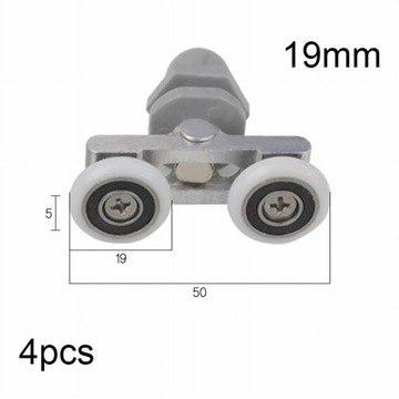Rolki do kabiny prysznicowej 1 mm
