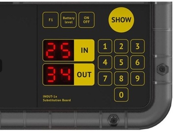 Электронная доска смены игроков - двусторонняя