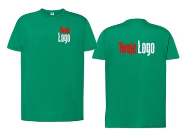 T-shirt z własnym nadrukiem Koszulka LOGO FIRMY M