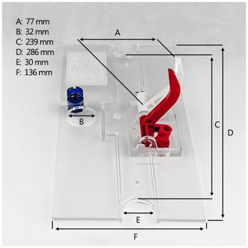 Ревизионная заслонка с большим отверстием
