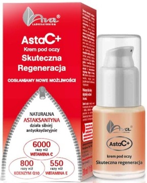 Krem Pod Oczy SKUTECZNA REGENERACJA Astaksantyna