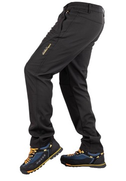 ТРЕККИНГОВЫЕ БРЮКИ ЧЕРНЫЕ SOFTSHELL FREZZI Размер 2XL