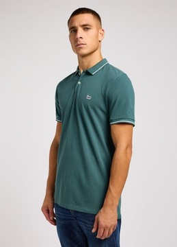 Lee Pique Polo - Evergreen