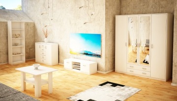 Полка офисная, шкаф, книжный шкаф, R7, WHITE ROB