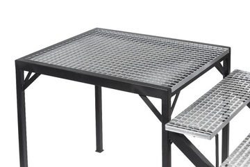 Решетка WEMA 700x1000 мм | шлепок. 30х2 | оцинкованный