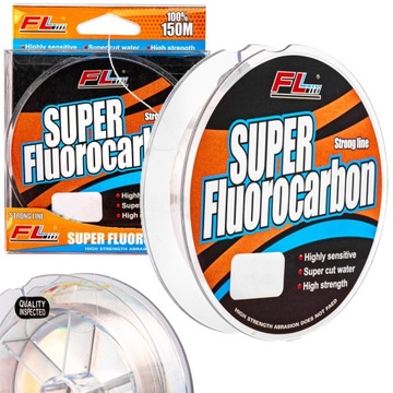 ŻYŁKA Super Fluorocarbon 0,20 mm 150 m niewidoczna
