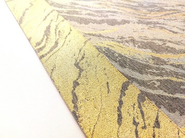 Салфетка - ЗОЛОТОЙ МРАМОР, ДВУХСТОРОННЯЯ, настольная дорожка 80х80
