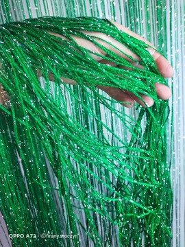 Шторы для штор 250 х 300 макароны СЕРЕБРЯНЫЕ НИТИ