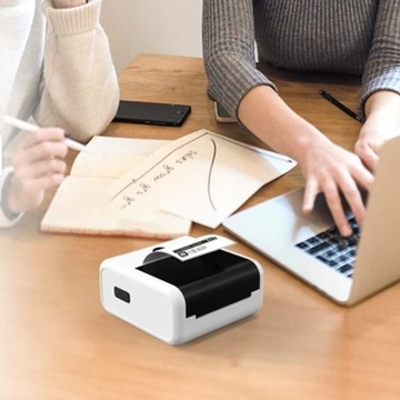 Термопринтер Phomemo M200 Bluetooth 20-75 мм для наклеек с фотографиями