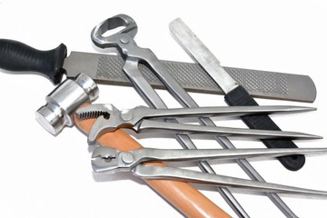 CĘGI OBCĘGI DO KOREKCJI KOPYT-38CM DUŻY ZESTAW