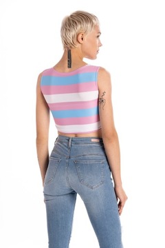 СПОРТИВНАЯ БЯЗЫВКА ДЛЯ ВЫПРАВЛЕНИЯ ГРУДИ С ПОЛОСАМИ