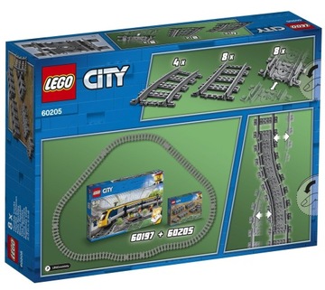 LEGO City 60205 Железнодорожные пути