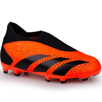 Buty dziecięce, piłkarskie, korki Adidas PREDATOR ACCURACY.3 LL FG GW4607