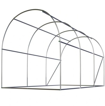 САДОВАЯ ФОЛЬГА ТУННЕЛЬ ТЕПЛИЦА 4x2,5x2м ФОЛЬГА 10м2 ПРОФИЛЬ 25 ТОЛЩИНА ФОЛЬГА