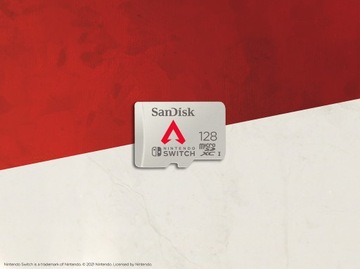 Карта памяти SanDisk 128 ГБ для Nintendo Apex Legends microSD