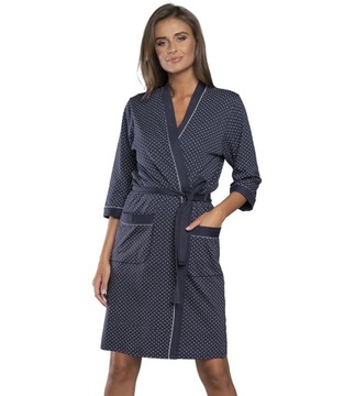 Szlafrok damski Italian Fashion Montana granat S