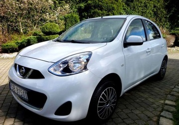 Nissan Micra IV Hatchback 5d Facelifting 1.2 80KM 2017 Nissan Micra POLSKI SALONtylko 61 tys kmBENZYN...