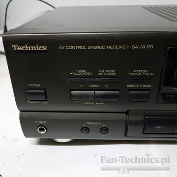 Fan-Technics Усилитель Technics SA-GX170 Магазин в Лодзи